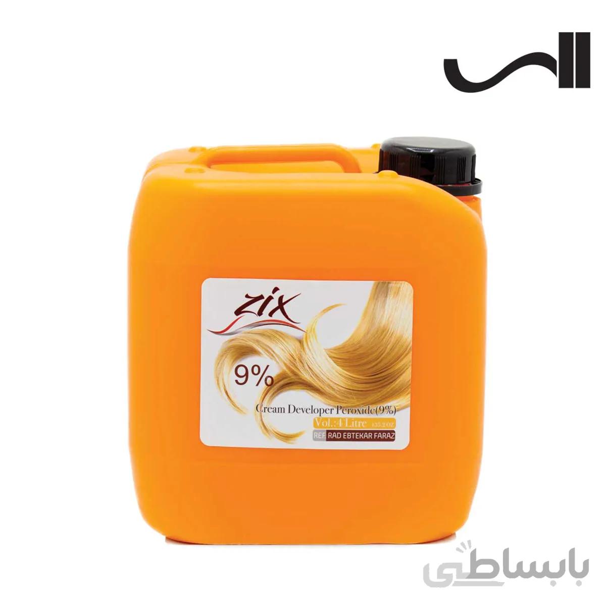 اکسیدان مدل 30vol نه درصد 4000 میل زیکس ZIX