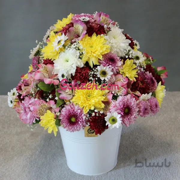 باکس گل فلزی پاییز