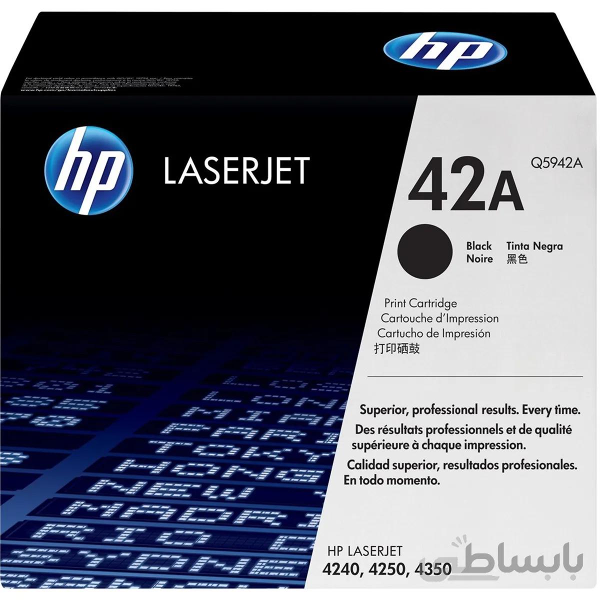 تونر اچ پي 42A مشکي ا HP 42 Toner