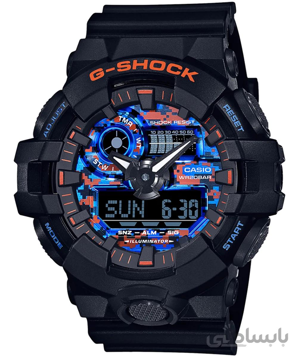 ساعت مچی مردانه کاسیو، زیرمجموعه G-Shock ، کد GA-700CT-1ADR