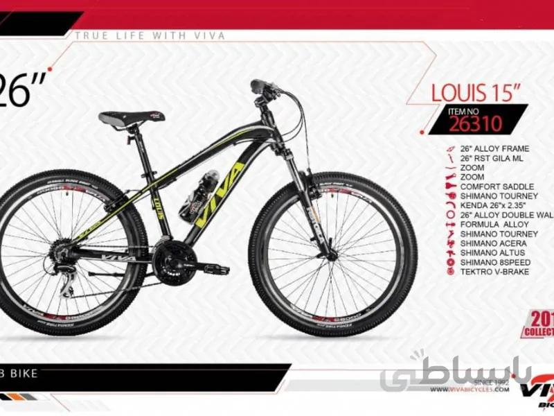 دوچرخه کوهستان ویوا مدل لوئیس کد 26310 سایز 26 - VIVA LOUIS15 - 2019 colection