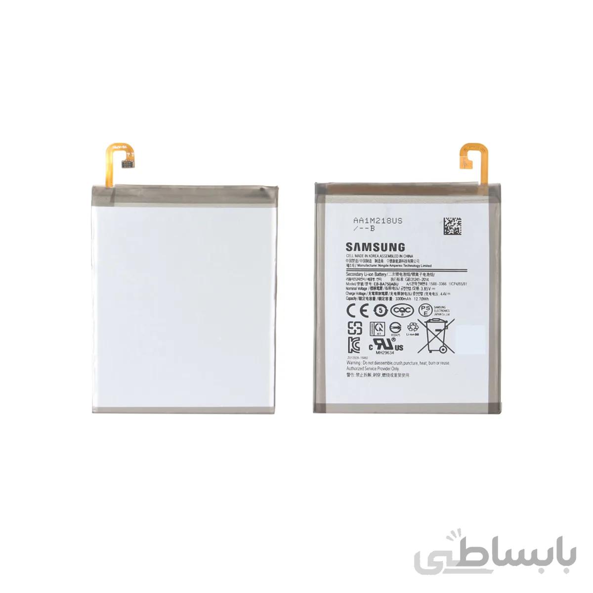 باتری موبایل samsung مدل a10 گارانتی 12 ماهه مدیا پلاس