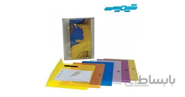 پوشه دکمه دار A3 پاپکو