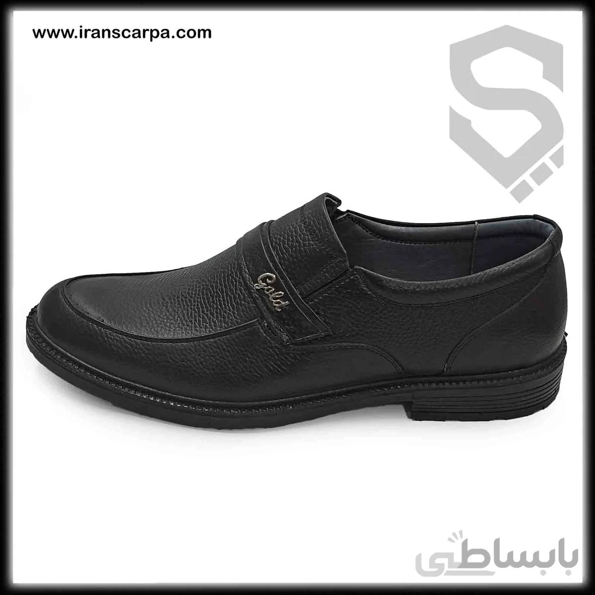 کفش بزرگپا چرم مدل تولو