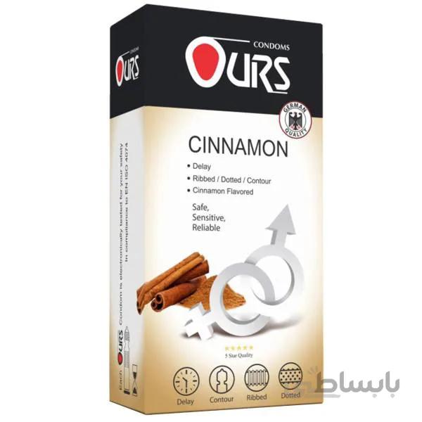 کاندوم اورز مدل Cinnamon بسته 12 عددی