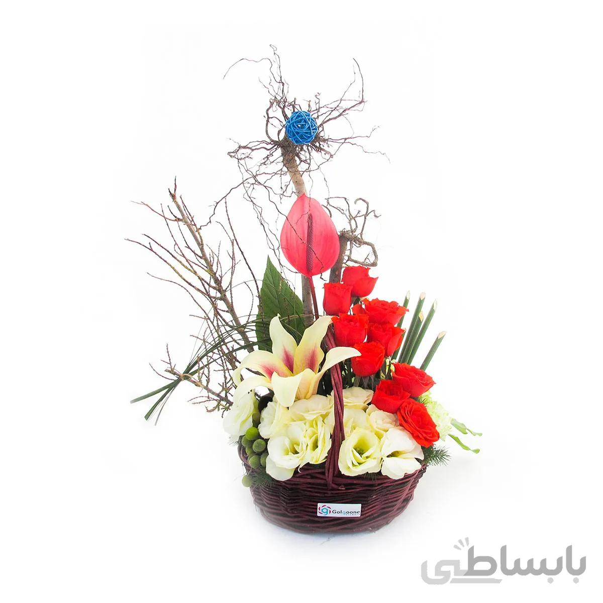 سبد گل سوزان