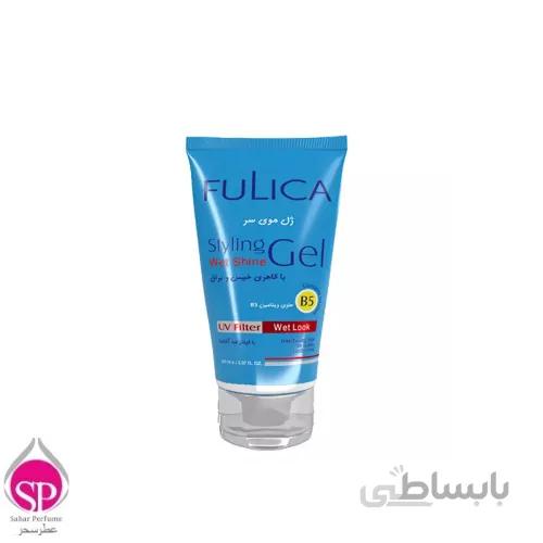 ژل مو خیس و براق فولیكا حجم 150 گرم