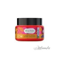 ماست بدن آبرسان میوه ای مناسب پوست خشک و نرمال دیپ سنس 25 میلی لیتر ا Deep Sense Tropical Fruit Body Youghort For Dry And Normal Skins 25ml