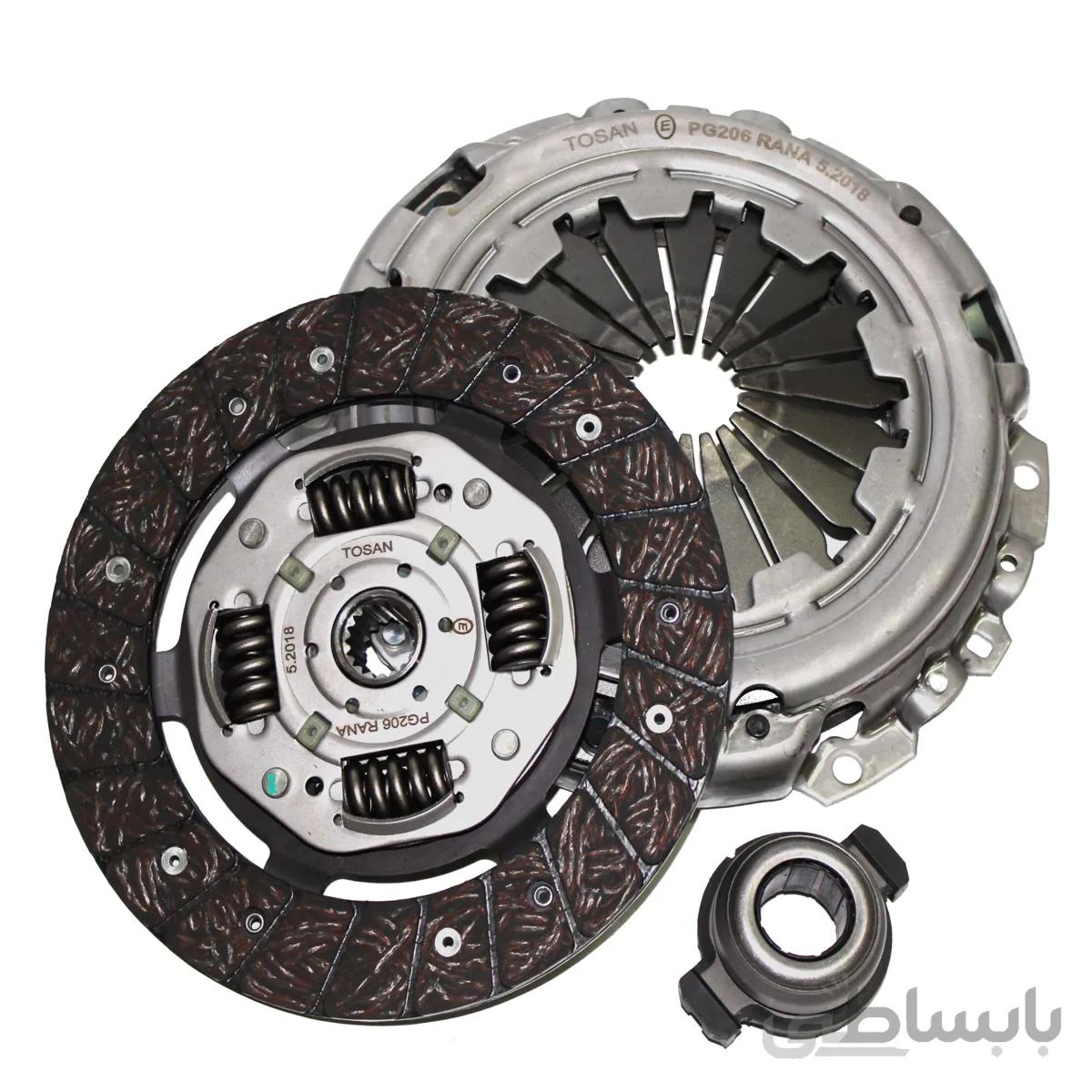 کیت کلاچ توسن مدل TSK7PG206 مناسب برای پژو 206 و رانا