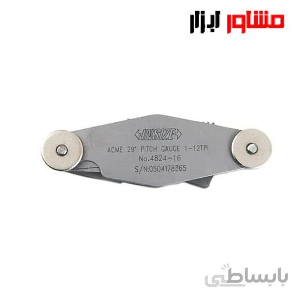 شابلون دنده ای ذوزنقه ای اینسایز مدل 16 4824