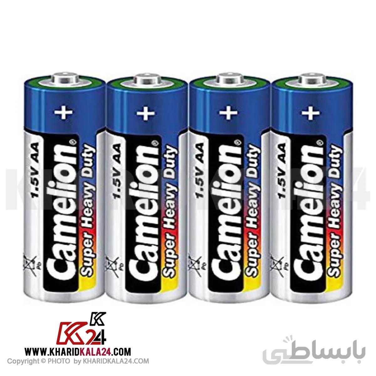 باتری قلمی کملیون مدل Super Heavy Duty بسته 4 عددی