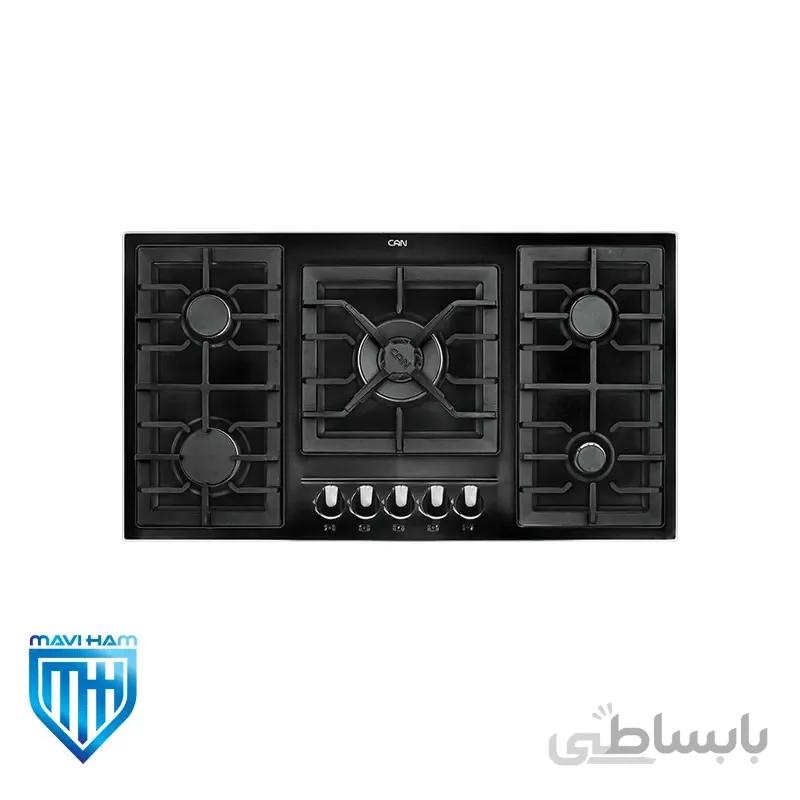 اجاق گاز صفحه ای شیشه ای کن مدل 518B ا Can 518B Glass Gas Hob