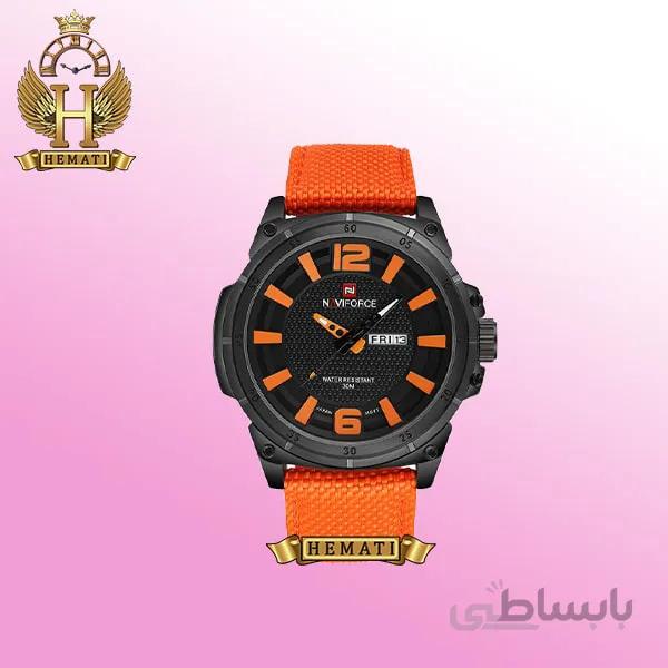 ساعت مردانه نیوی فورس Naviforce NF9066M نارنجی