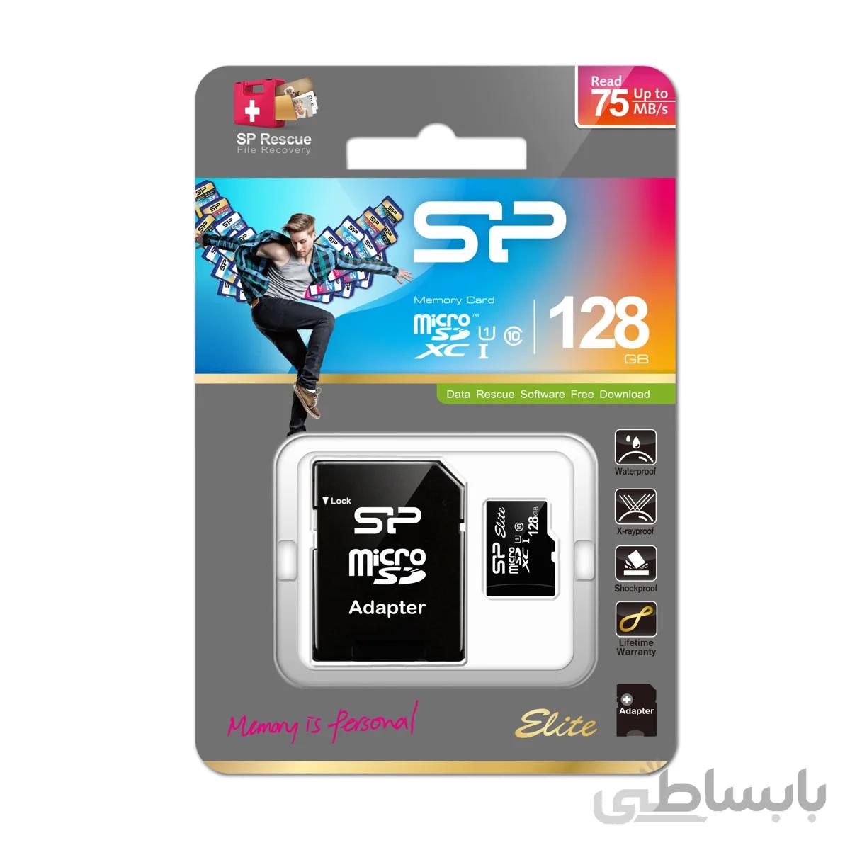 رم میکرو 128 گیگ سیلیکون پاور Silicon Power Elite 128GB U3