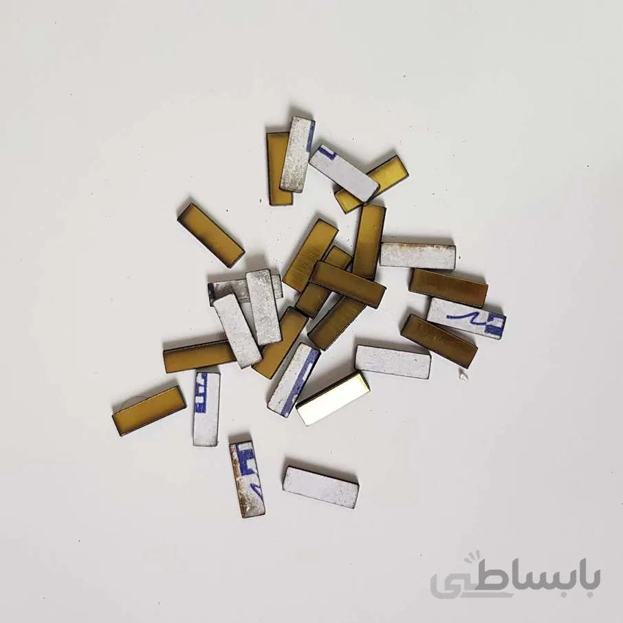 نشانه ساعت سایز کوچک طلایی