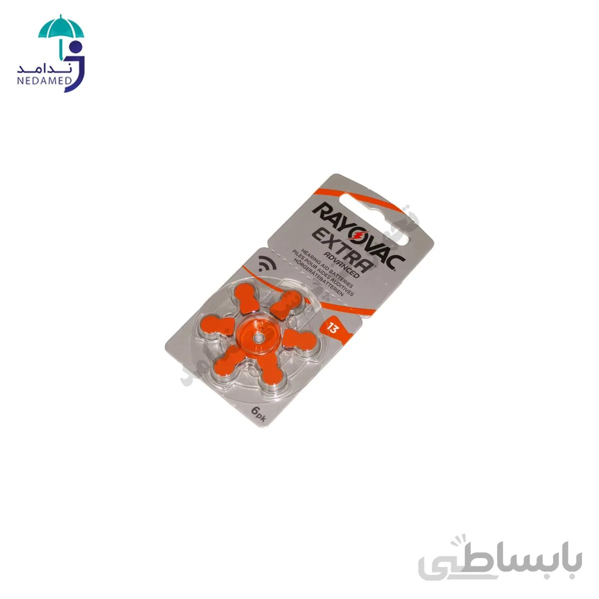 باتری سمعک شماره 13ریواک Rayovac