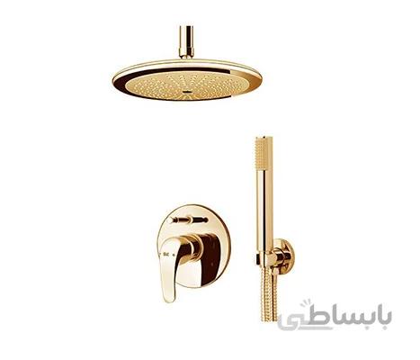 دوش توکار مدل فلور طلایی تیپ 3 کلار (Kelar)
