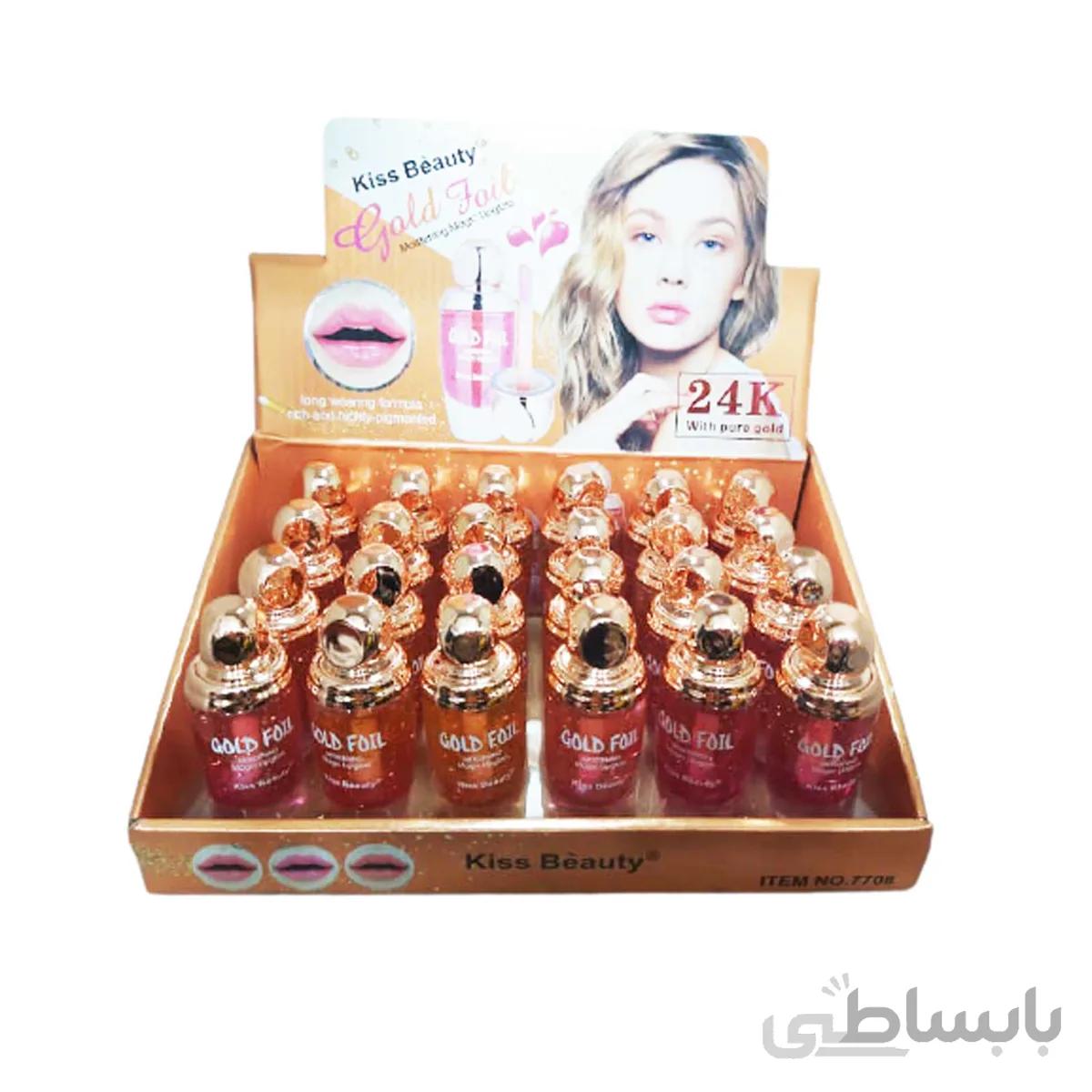 برق لب حرارتی گلد کیس بیوتی KISS BEAUTY