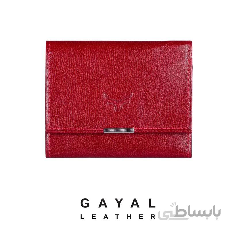 مینی کیف زنانه چرم گَیال WM زرشکی