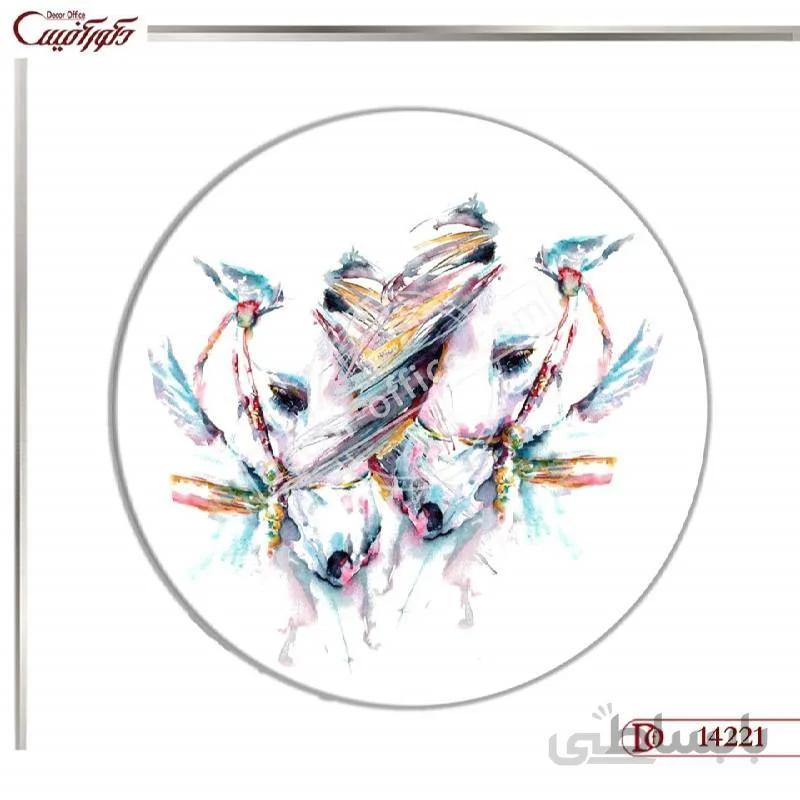 تابلو دو اسب 4221 ا Picture of two horses 4221
