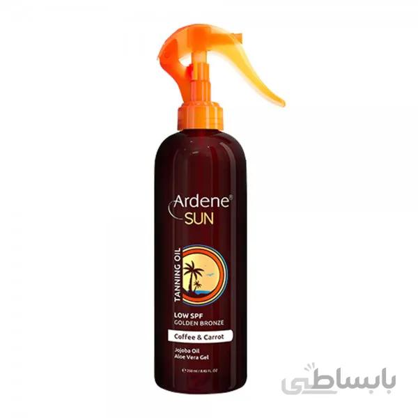 روغن آفتاب آردن مدل GOLDEN BRONZE حجم 250 میل