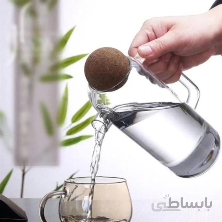 قوری پیرکس درب توپی 750 و 950 میل