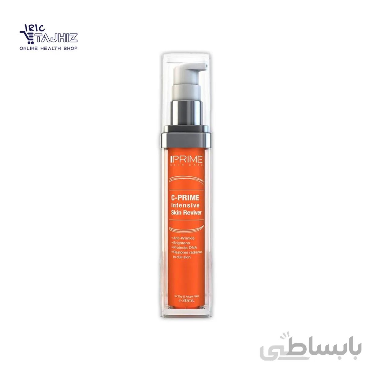 ژل کرم بازسازی و جوان کننده پوست سی پریم با حجم 30 میلی لیتر ا C-Prime Intensive Skin Reviver Gel Cream کد 348726