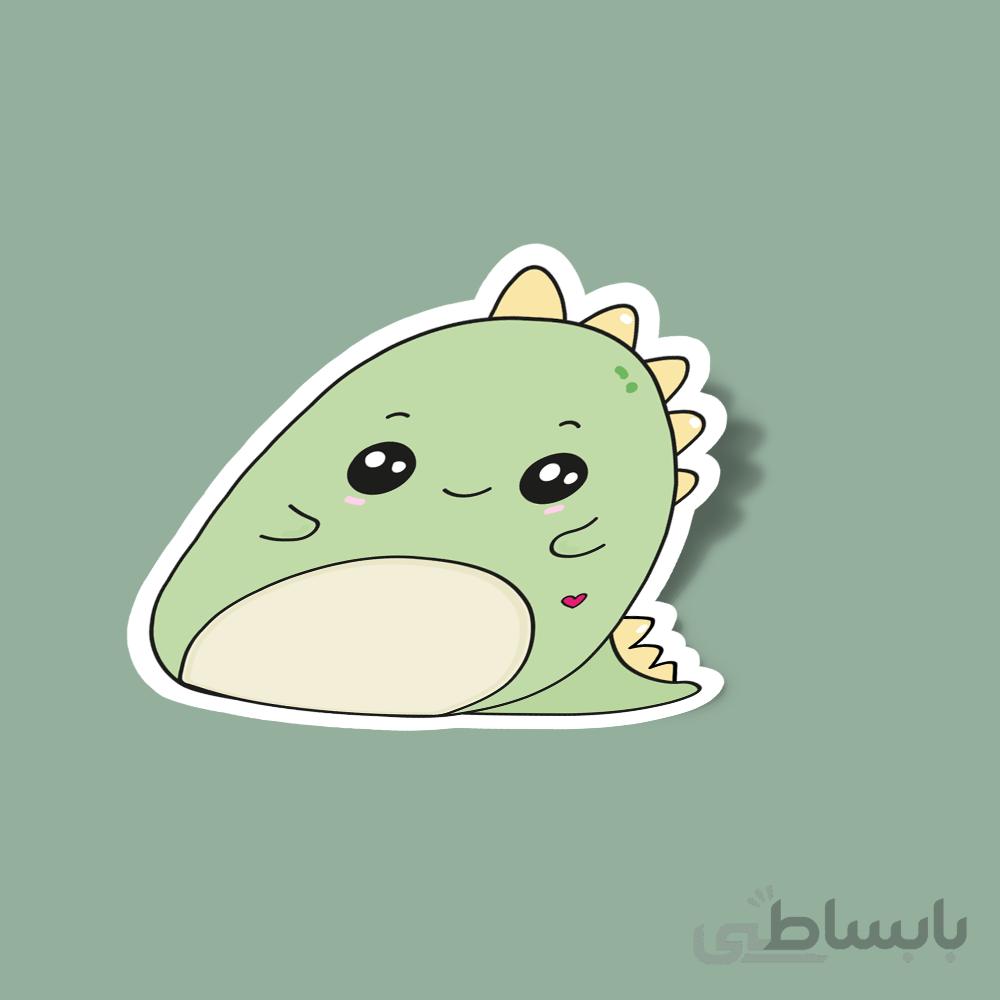 استیکر Cute Dino