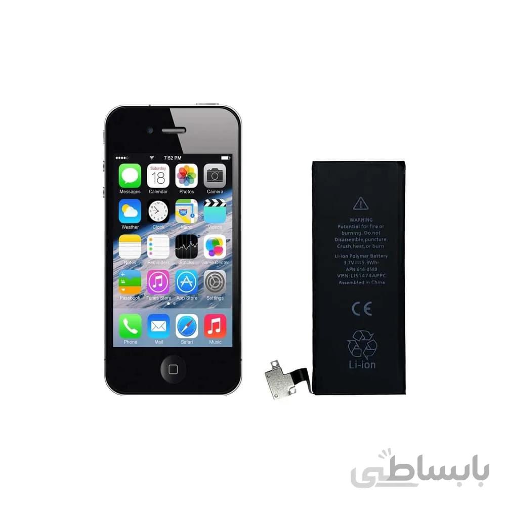 باتری آیفون iPhone 4S با کدفنی ۰۵۸۰-۶۱۶