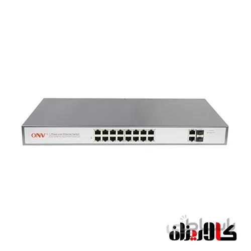 سوئیچ ۱۶ پورت POE مدل POE31016PFA
