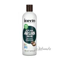 شامپو آرگان اینکتو حجم ۵۰۰ میلی لیتر ا Inecto Super Shine Argan Shampoo 500Ml