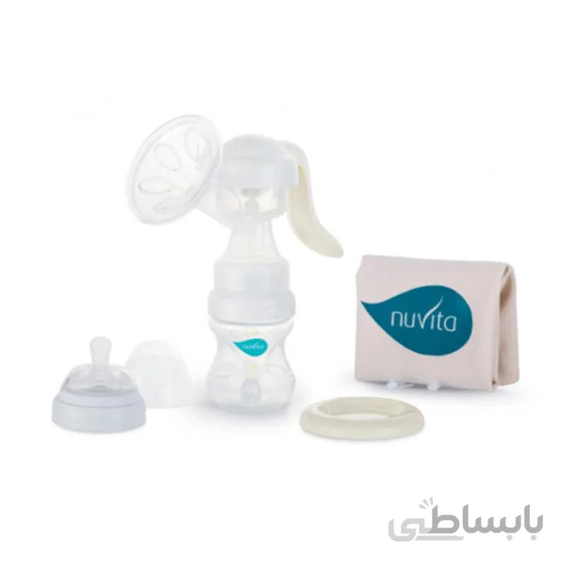 شیردوش دستی به همراه شیشه شیر 150 میل و کیف مخصوص نوویتا Nuvita