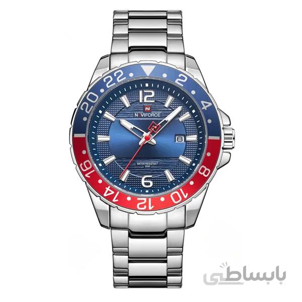 ساعت مچی مردانه نیوی فورس مدل NAVIFORCE NF9192 S/S/BE