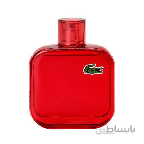 ادو تویلت مردانه لاگوست مدل L.12.12. Rouge Men حجم 100 میل ا Lacoste L1212 Rouge Men Eau De Toilette or Men 100 ml