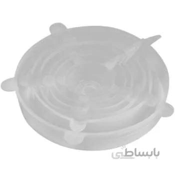 درپوش محافظ غذا سیلیکونی 6 عددی