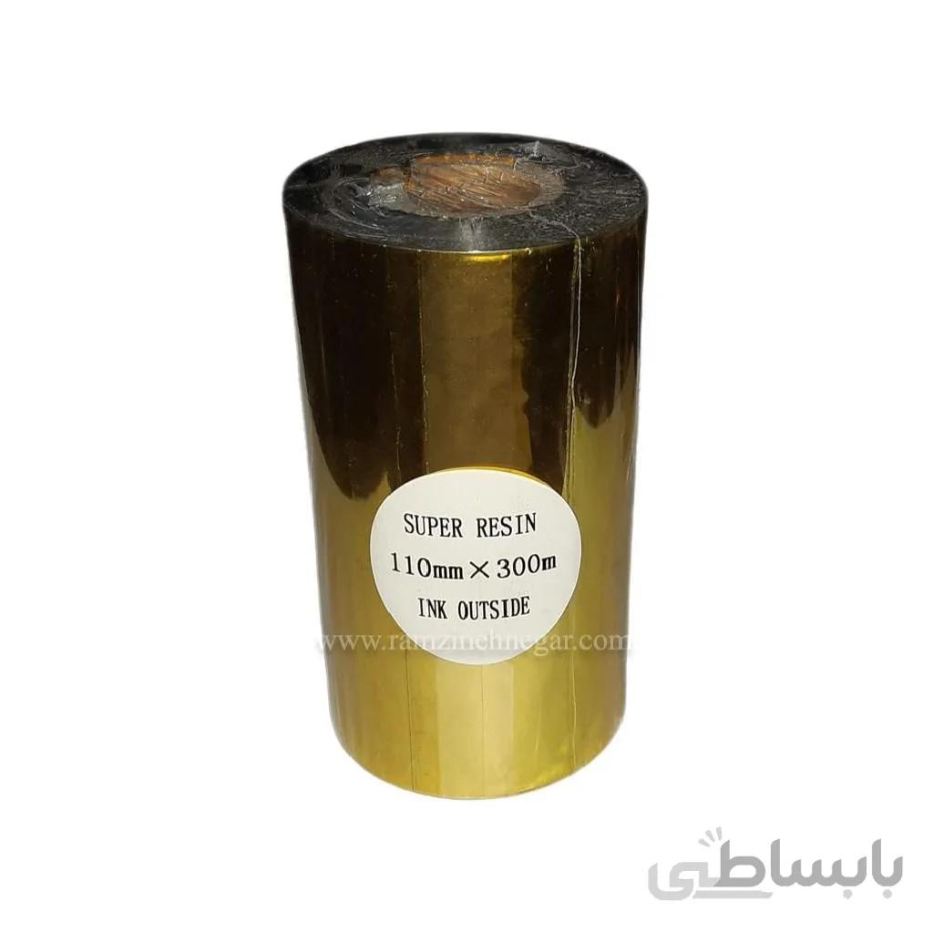 ریبون چاپ لیبل پرینتر Super Resin 110x300
