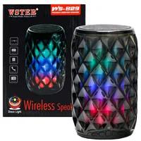 اسپیکر بلوتوثی رم و فلش خور WSTER WS-829 ا WSTER WS-829 wireless portable speaker