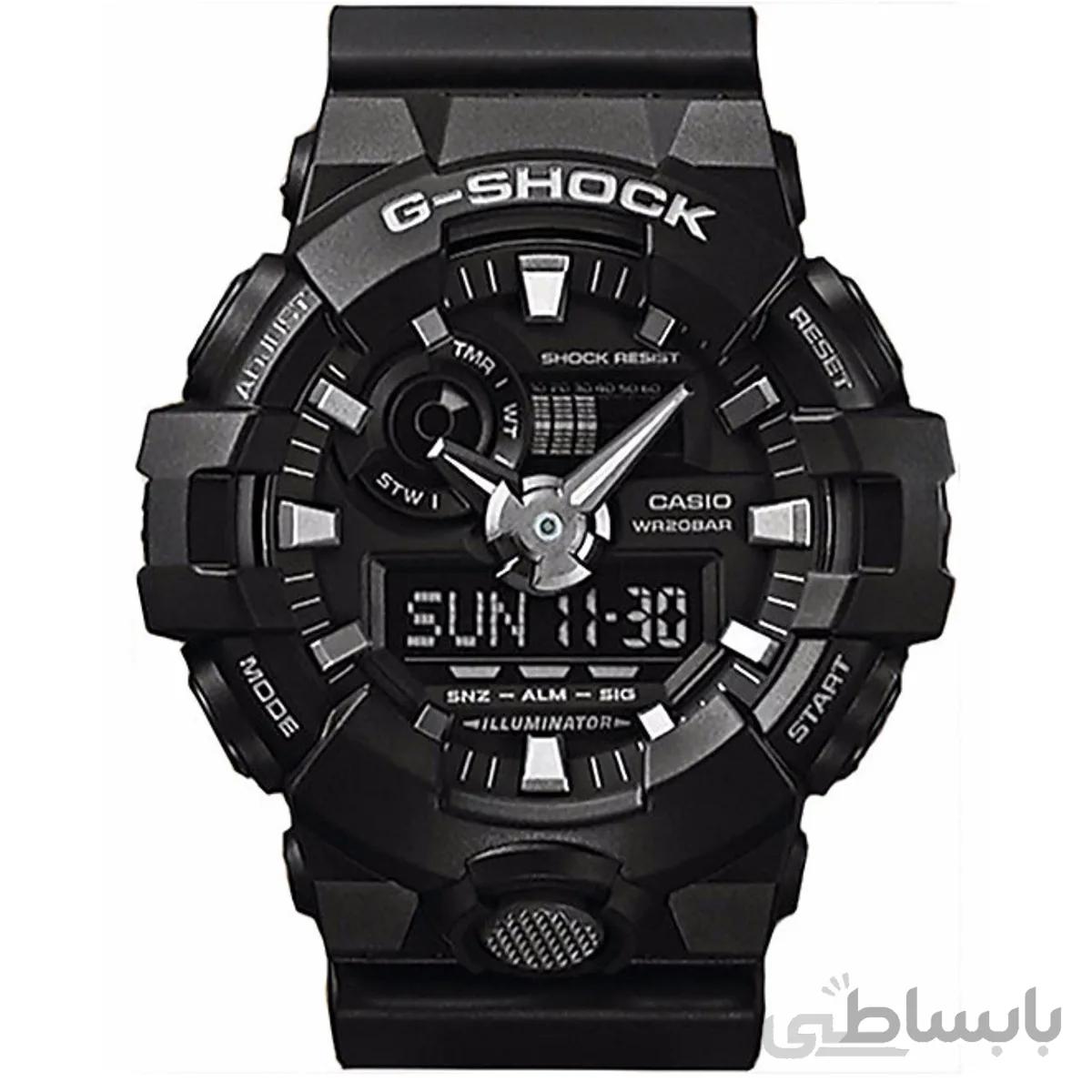 ساعت مچی مردانه کاسیو جی شاک مدل GA-700-1B ا GA-700-1B