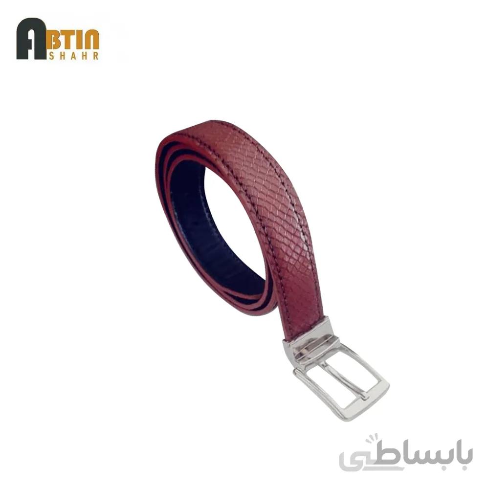 کمربند دو رو با قلاب چرخشی