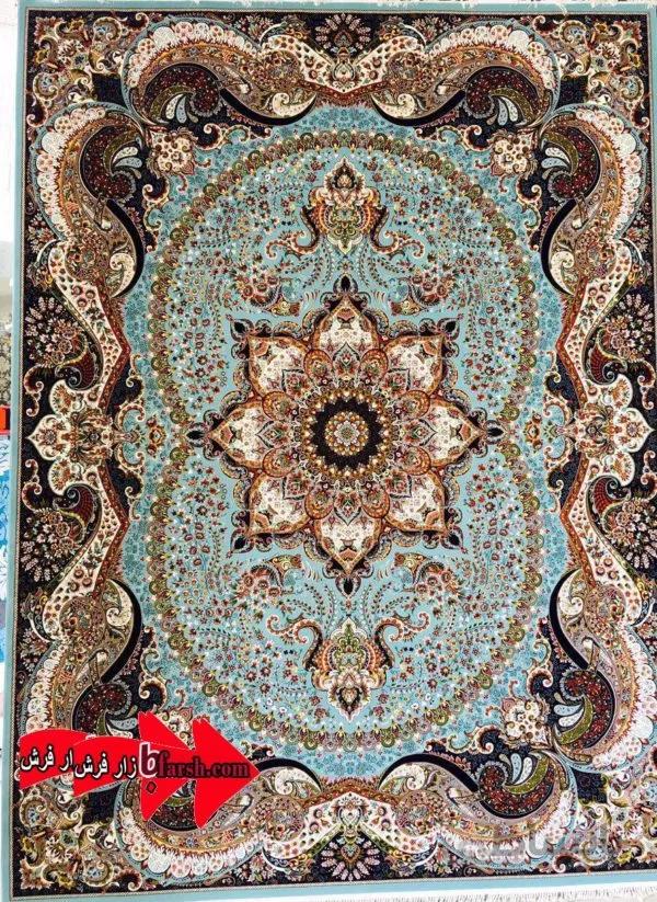 فرش700 شانه 10 رنگ چیچک ابی