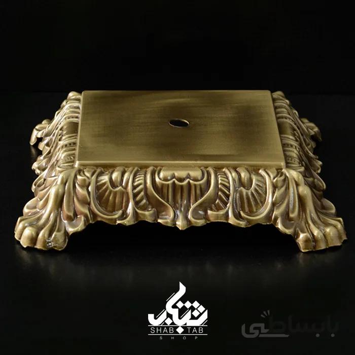 پایه شقایق بزرگ برنجی