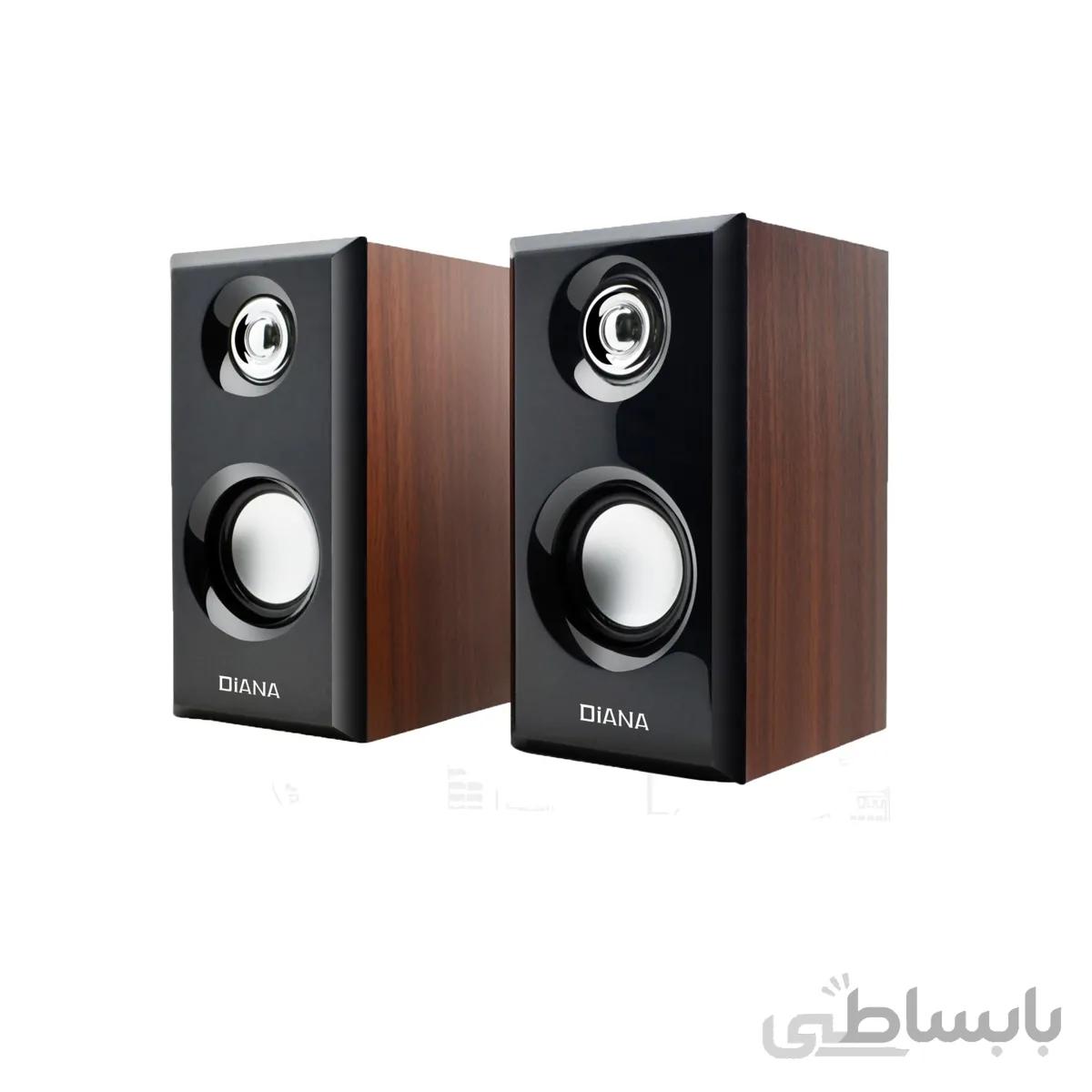 اسپیکر بلوتوث دو تکه دیانا مدل JT042L ا Diana JT042L Bluetooth Speaker