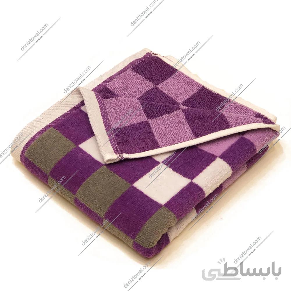 حوله دستی طرح شطرنجی کد 05