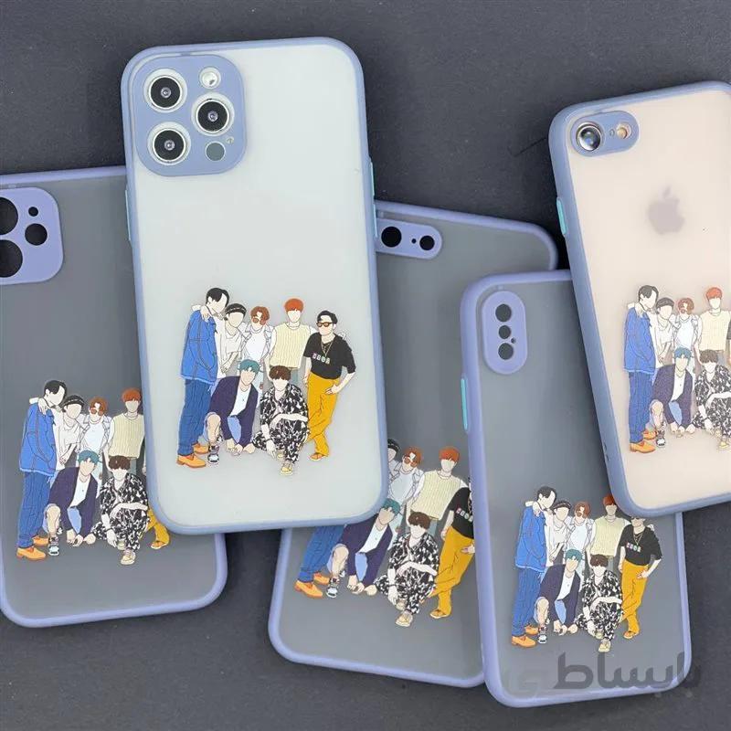 قاب آیفون مدل گروه BTS