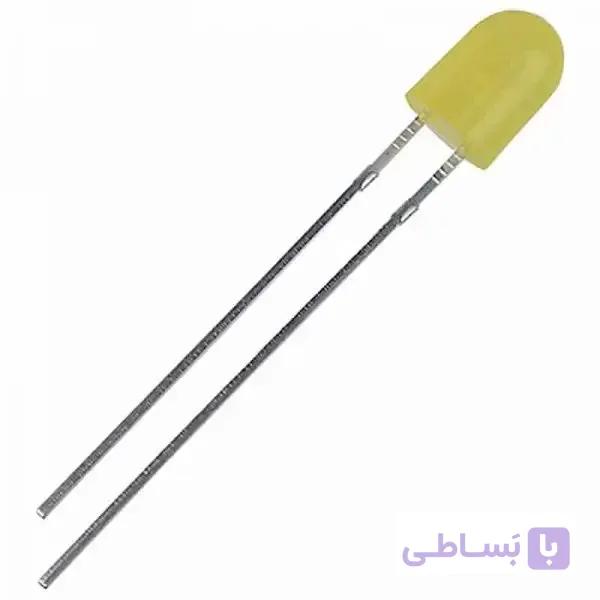 LED اوال 5mm زرد مرغوب تایوانی — تصویر 1