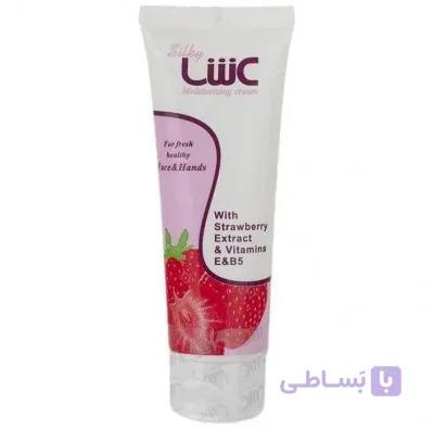 کرم دست و صورت و بدن عصاره توت فرنگی حجم 75 میلی لیتر ا کرم دست و صورت و بدن عصاره توت فرنگی حجم 75 میلی لیتر