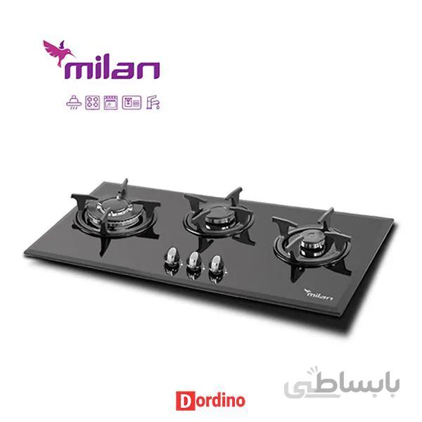 اجاق گاز رومیزی 3 شعله میلان G35