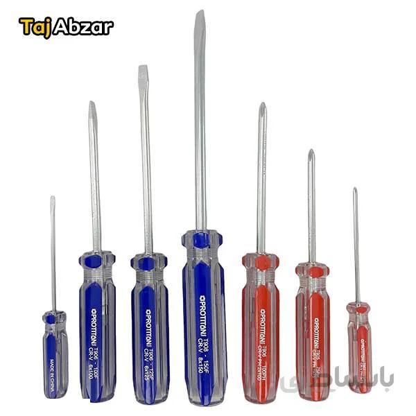 مجموعه 7 عددی پیچ گوشتی پروتیتان مدل T90-SB7E