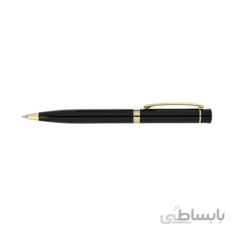 خودکار یوروپن مدل COOL مشکی لاکی گیره زرد