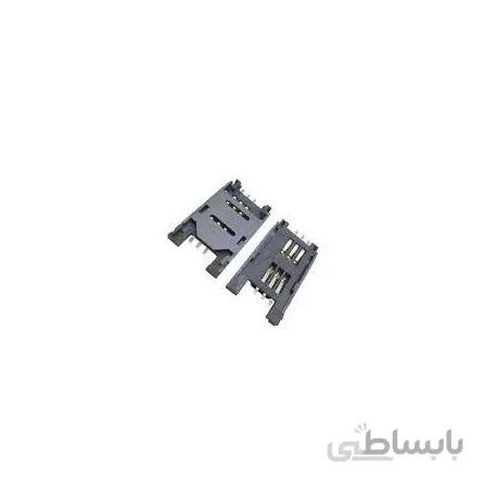 سوکت سیم کارت 6 پین درب پلاستیکی